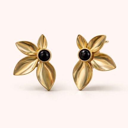 PENDIENTES AZAHARA COLOR DORADO