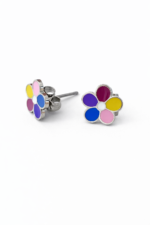 PENDIENTES FLOR DE COLOR