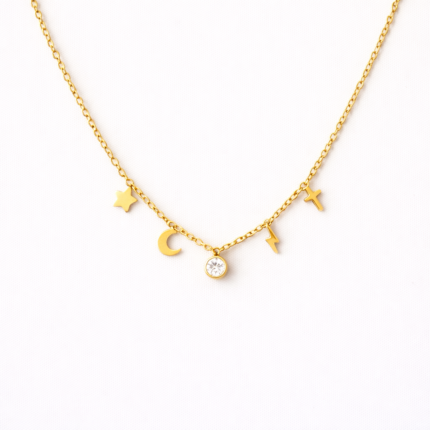 COLLAR-CELESTE-DORADO