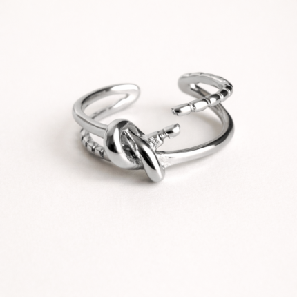 ANILLO ROMEO PLATEADO