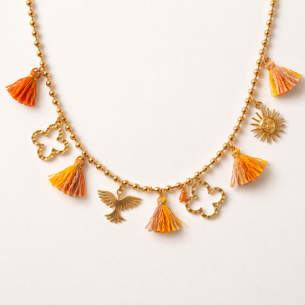 COLLAR CALA SALADA NARANJA