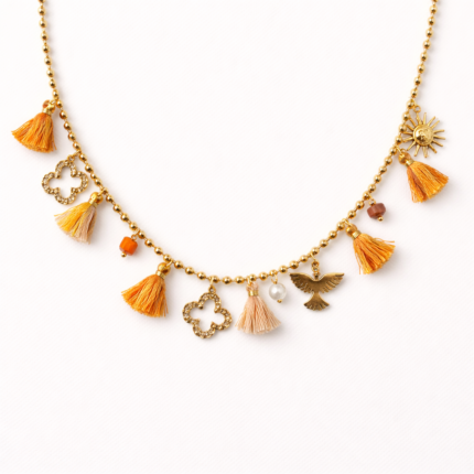 COLLAR CALA SALADA NARANJA