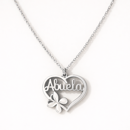 COLLAR ABUELA PLATEADO