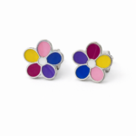 PENDIENTES FLOR DE COLOR
