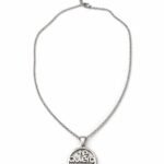 COLLAR TE QUIERO MAMA COLOR PLATEADO