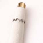 ANILLO CORONA PLATEADO