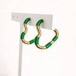 PENDIENTES FREYA VERDES