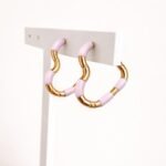 PENDIENTES FREYA ROSA PASTEL