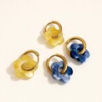 PENDIENTES AMARA AMARILLO - Imagen 2