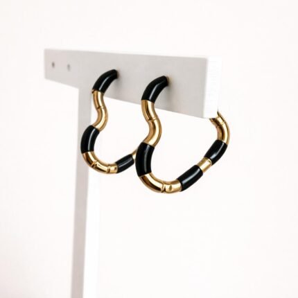 PENDIENTES FREYA NEGROS