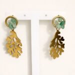 PENDIENTES SA TUNA ROJO CORAL - Imagen 3