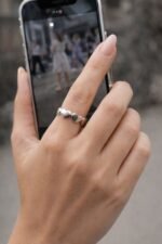 ANILLO LEILA PLATEADO - Imagen 3